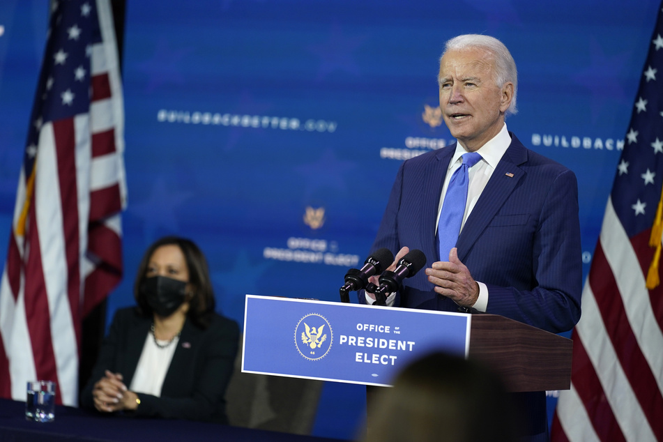 Joe Biden, Gewählter Präsident (President-elect) der USA.