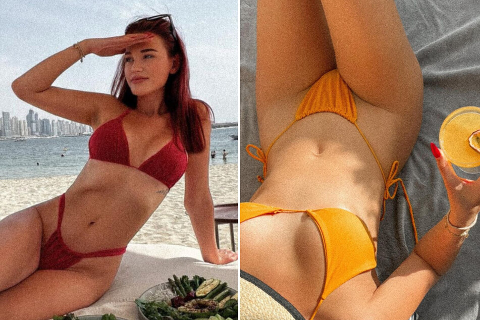 Neele Bronst (26) zeigt sich sexy im Bikini.