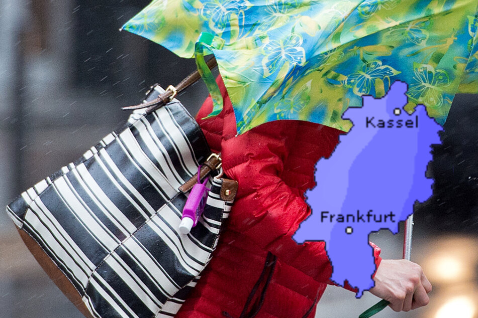 Regen und starke Windböen: Herbst-Wetter hält Einzug in Frankfurt und Hessen