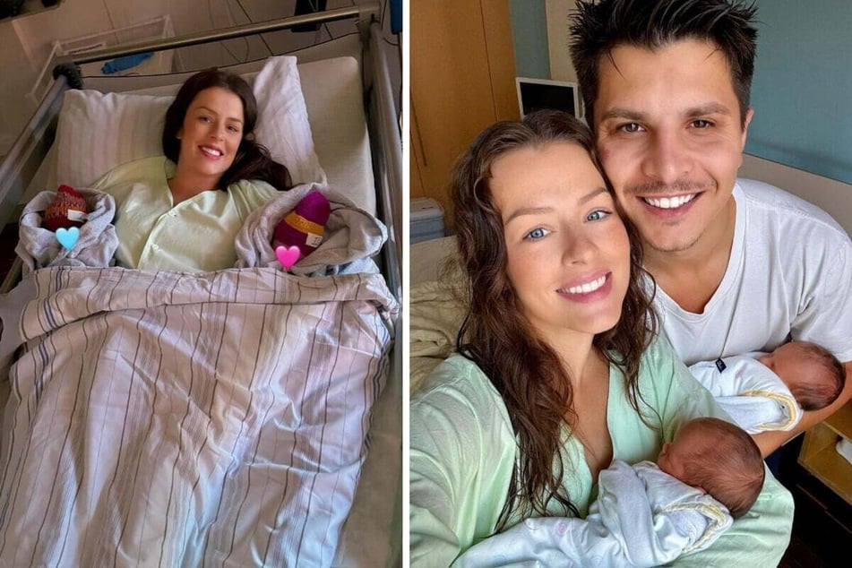 Patricija (30) und Alexandru (31) Ionel konnten erst jetzt über die dramatische Geburt ihrer Zwillinge sprechen.