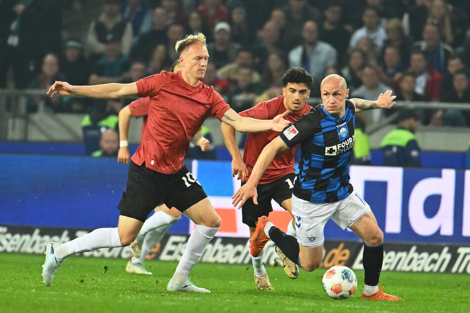 Die Zeit von Havard Nielsen (32, l.) bei Hannover 96 endet nach vier Jahren.