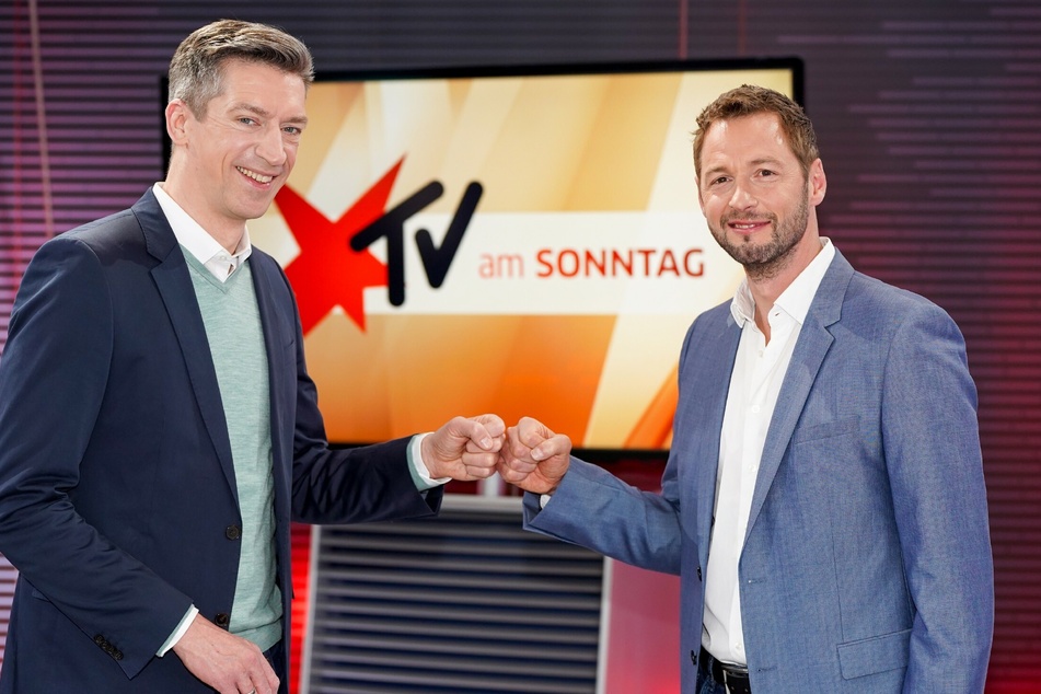 Steffen Hallaschka (l.) und Dieter Könnes (beide 50) werden sich bei der Moderation von "stern TV" abwechseln.