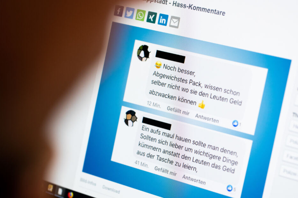 Verbale Hasspostings bilden einen großen Teil der Erfassungen.