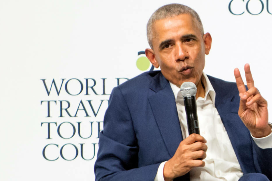 Besuch von Barack Obama: Ehemaliger US-Präsident in Köln gelandet