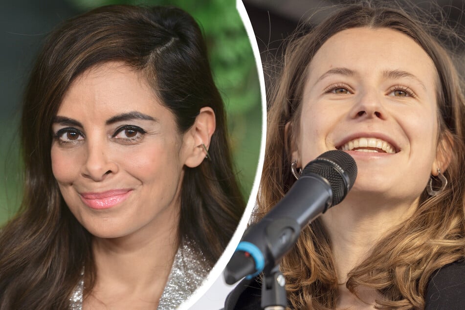 Auch Luisa Neubauer (29, r.) unterstützt die geplante Demo rund um die Vorwürfe von Collien Fernandes (44, l.) in Hamburg.