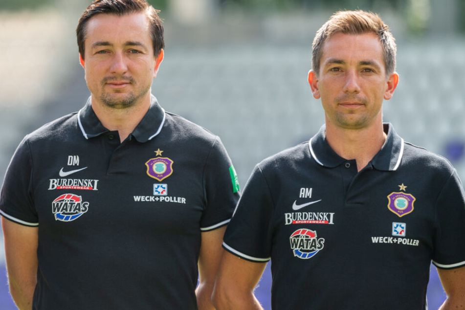 Wird André Meyer (r.) der neue CFC-Trainer?
