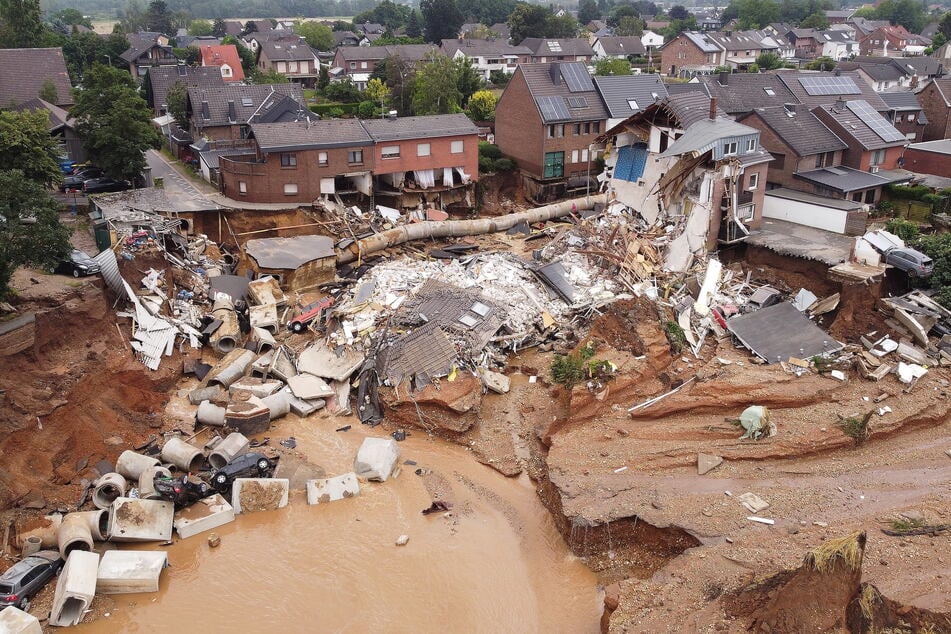 Erftstadt 2021: Das Ausmaß der Zerstörung nach dem Unwetter war gigantisch.