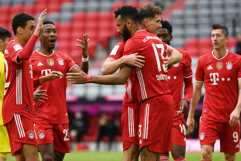 Die Spieler des FC Bayern München hatten allen Grund zur Freude, beim Gegner sah das anders aus. Der 1. FC Köln war beim Rekordmeister chancenlos.