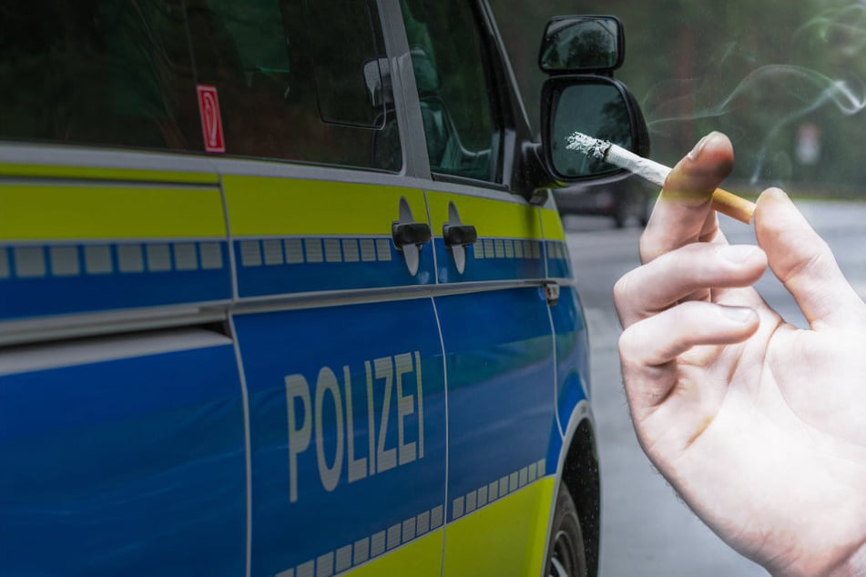 Ein Betrunkener hat scheinbar ein Polizeiauto mit einem Aschenbecher verwechselt. (Symbolbild)