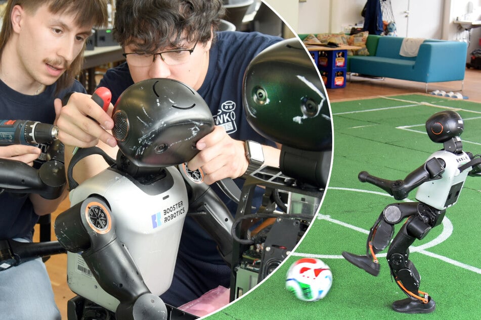 Leipzig: Titelverteidigung im Visier: Leipziger Robo-Kicker fit für WM in Südkorea