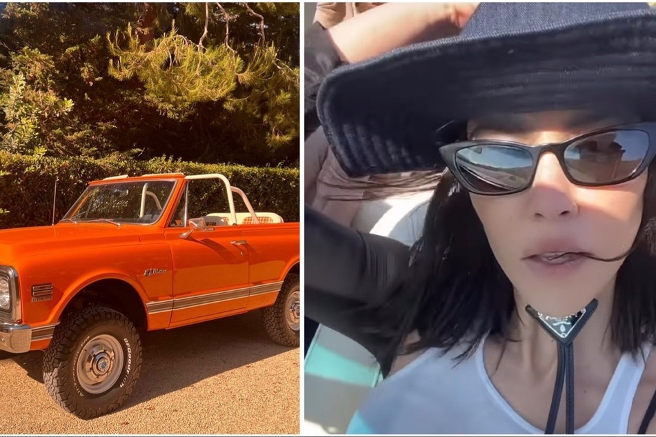 Kourtney Kardashian showed off her mini beach vacay on her IG story with Travis Barker.