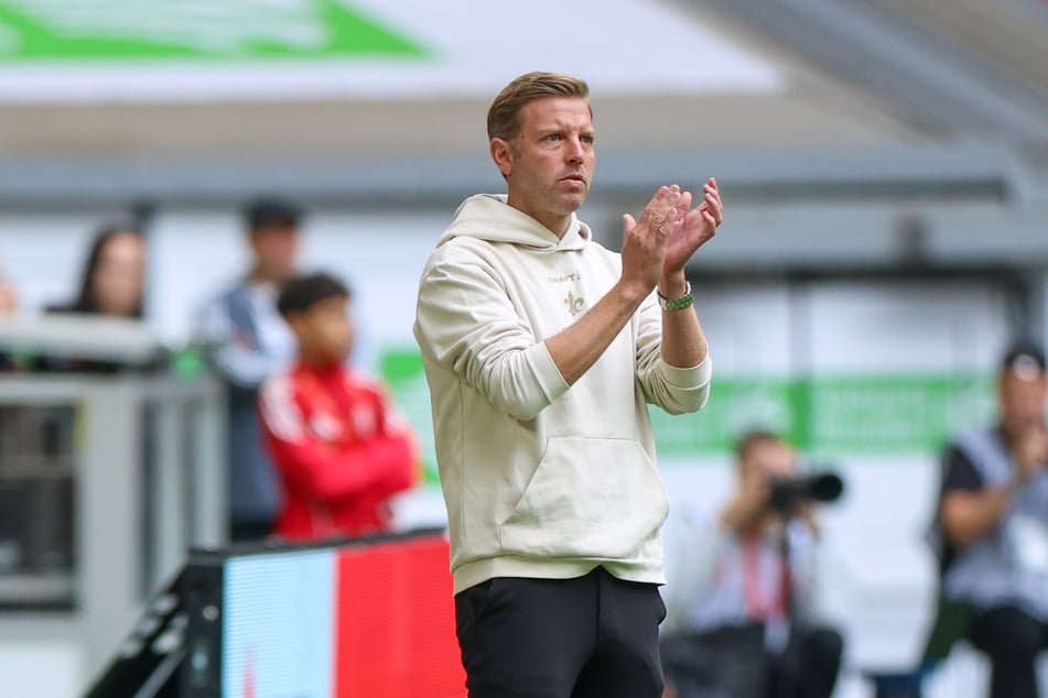 Florian Kohfeldt kann mit dem Saisonstart seiner Mannschaft mehr als zufrieden sein.