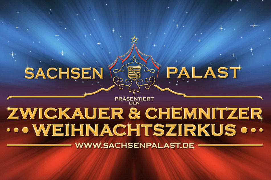 Das ist der Sachsenpalast Weihnachtszirkus.