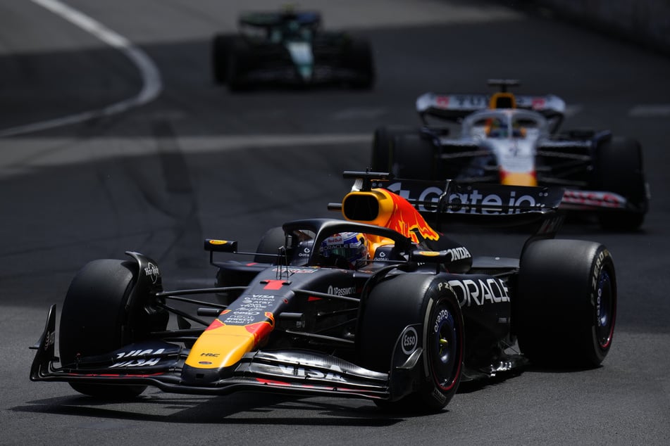 Max Verstappen (27) musste sich im Red Bull mit Rang vier begnügen.