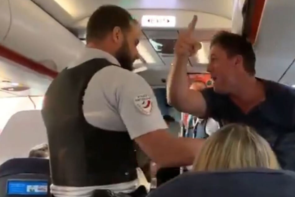 Der Gentleman wollte sich nicht einfach so rauswerfen lassen.