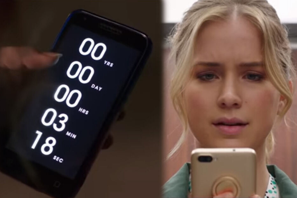 In "Countdown" kämpft die hübsche Protagonistin verzweifelt gegen die Zeit.