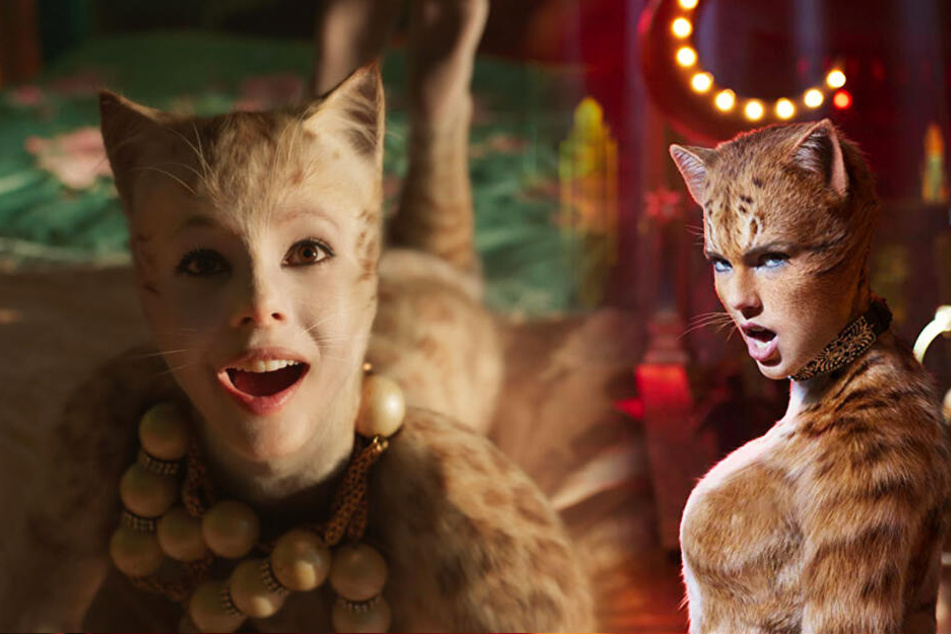 Victoria (l., Francesca Hayward) und Bombalurina (Taylor Swift) haben ebenfalls ihre Auftritte.