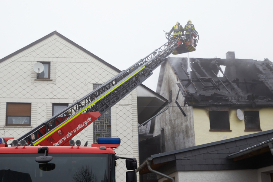 Bei dem Feuer in Mengerskirchen im November 2019 starben zwei Mädchen im Alter von vier und zehn Jahren.