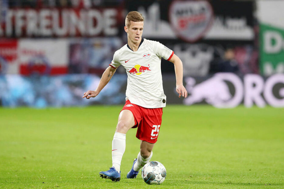 Im ersten Spiel nach seinem Wechsel von Dinamo Zagreb zu RB wurde Dani Olmo in der 69. Minute eingewechselt.