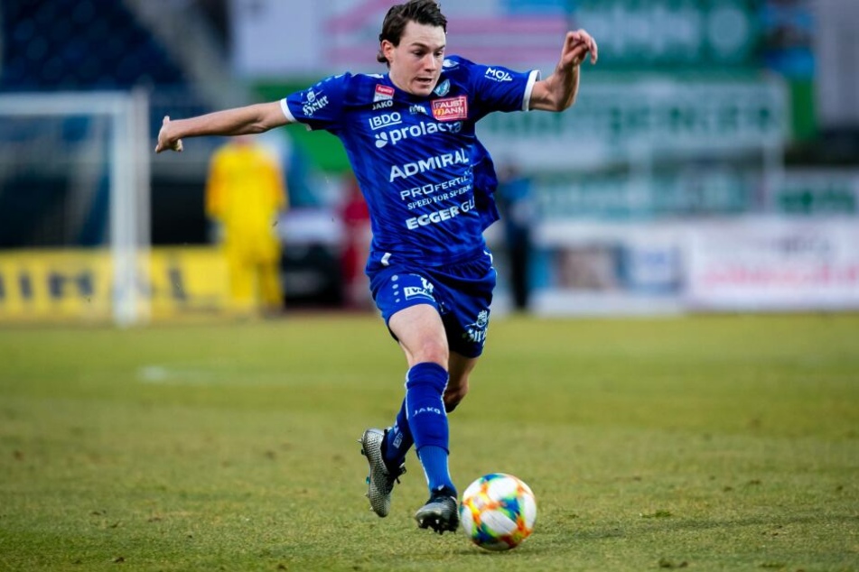 Florian Flecker spielt beim TSV Hartberg und erzielte in dieser Saison sechs Tore.
