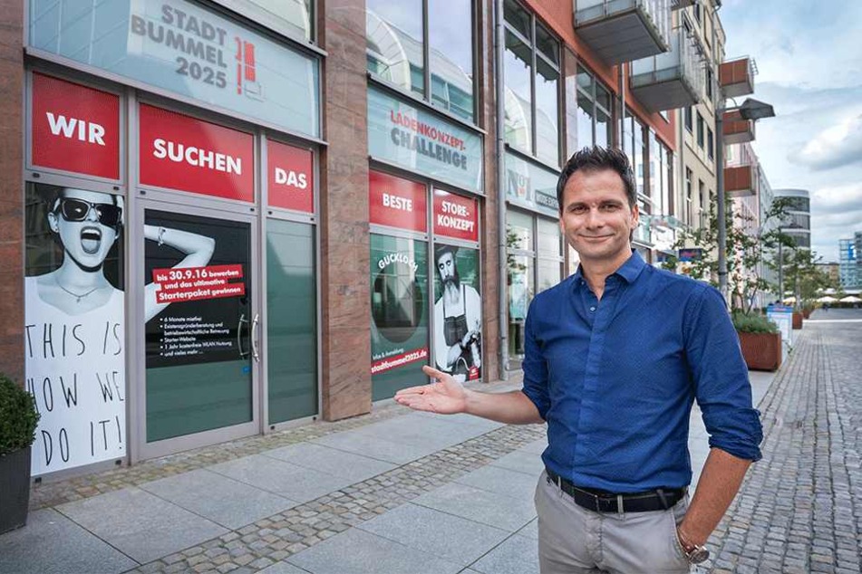 Für Eventmanager Sven Hertwig (47) ist die "Nette Toilette" gut für die WM-Fan-Meile.