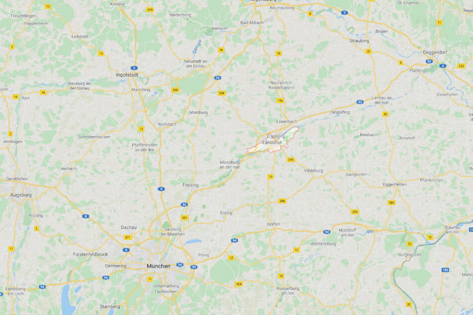 Das tote Mädchen wurde in einer Wohnung in Landshut in Niederbayern gefunden.