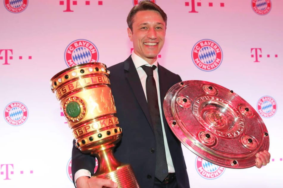 Niko Kovac konnte mit dem FC Bayern in seinem ersten Jahr an der Säbener Straße das Double feiern.