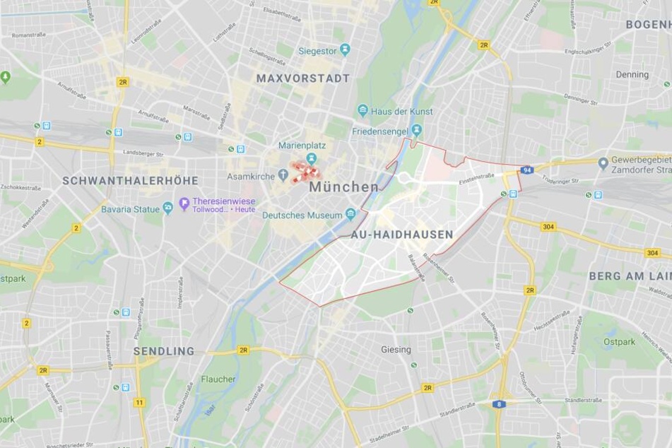 Im Münchner Stadtteil Au-Haidhausen ist es in der Grillparzerstraße zu einem Unfall gekommen.