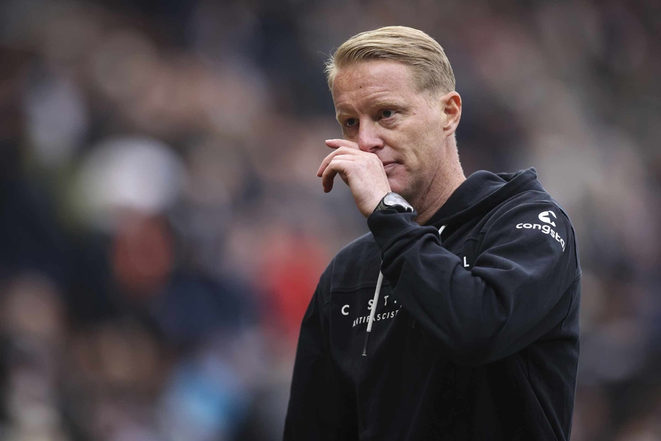 St.-Pauli-Trainer Timo Schultz (44) war über weite Strecken mit dem Spiel seiner Mannschaft zufrieden.