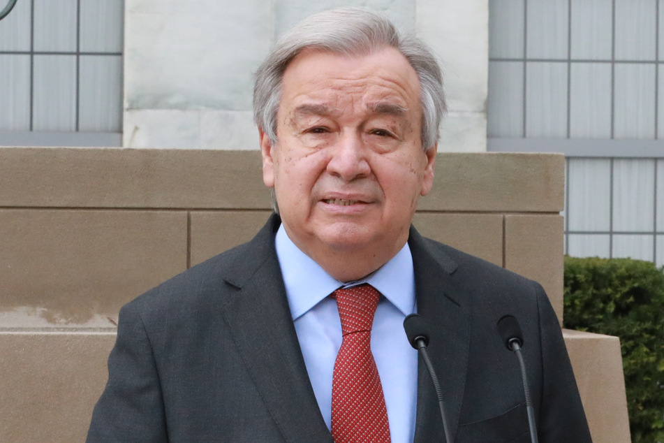 UN-Generalsekretär António Guterres (72).