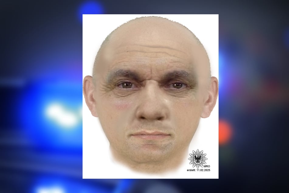 Mit diesem Phantombild sucht die Polizei nach dem mutmaßlichen Täter.