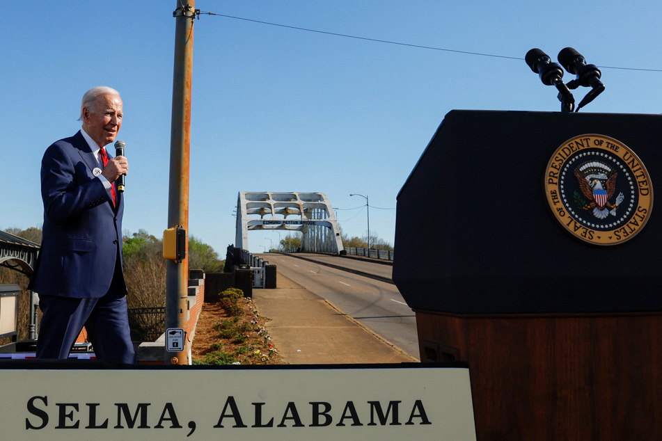 President Joe Biden failed to address the demand for reparations in his Bloody Sunday commemoration speech in Selma, Alabama, on March 5, 2023.