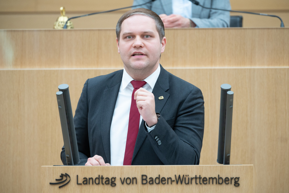 AfD-Mann Anton Baron (33).