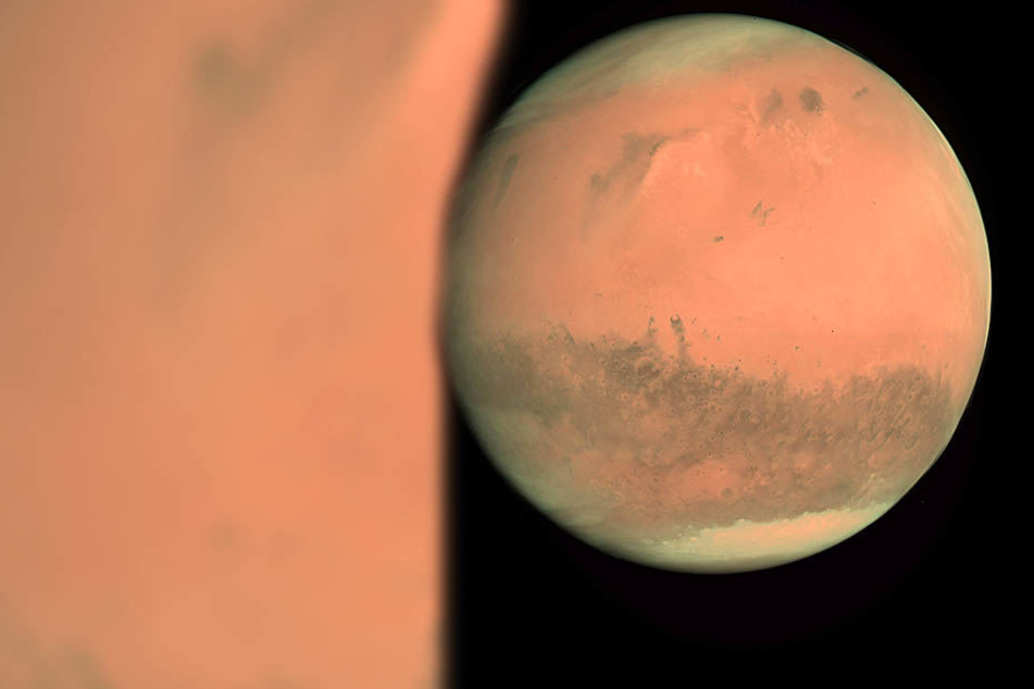 Solch faszinierende Aufnahmen, stellte eine Weltraumagentur vom Mars her.