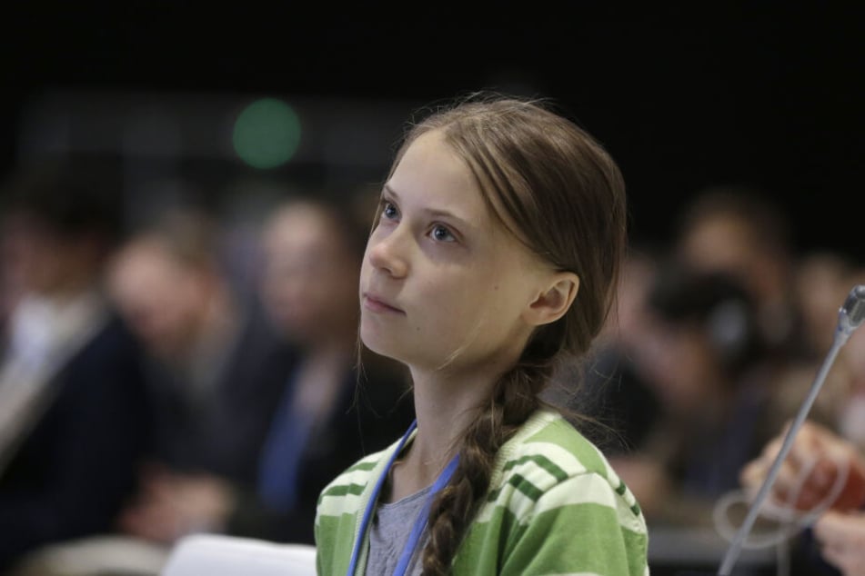 Greta Thunberg bei der UN-Klimakonferenz in Madrid. (Archivbild)