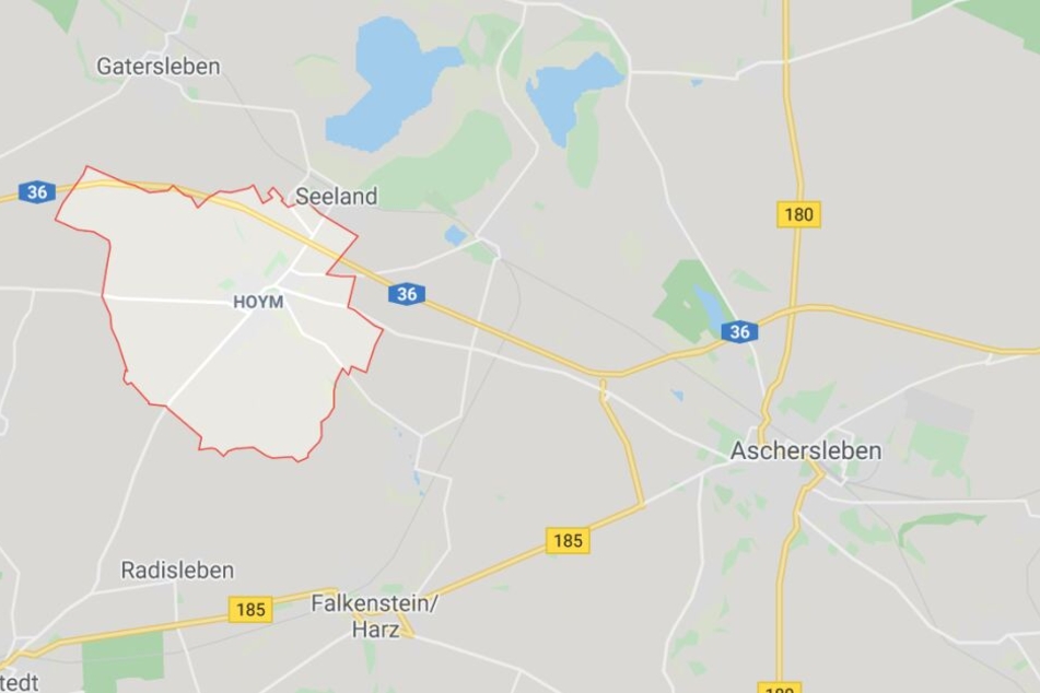 Die Gemeinde Hoym liegt westlich von Aschersleben.