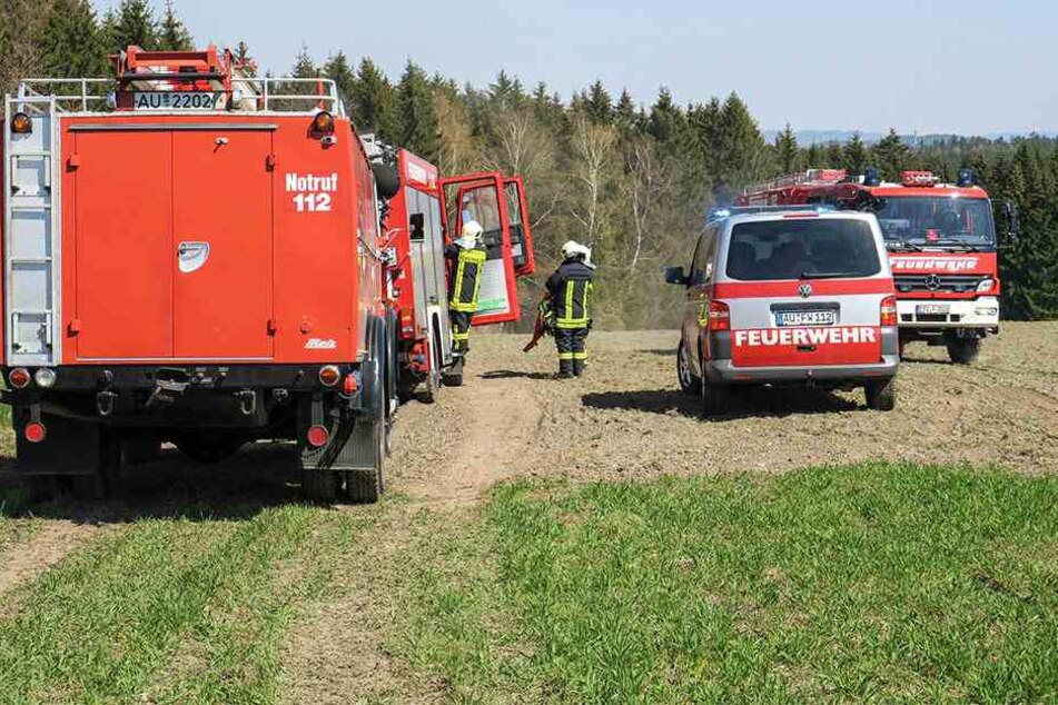 Zahlreiche Feuerwehren mussten in Stützengrün anrücken.
