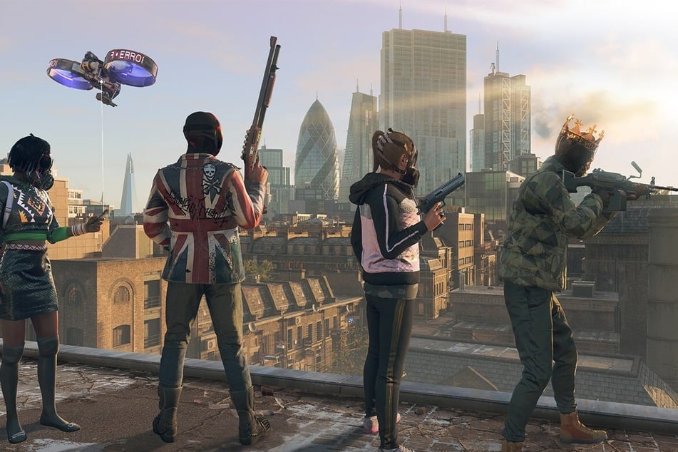 In "Watch Dogs: Legion" sollt Ihr ein futuristisches London vor der Diktatur bewahren.