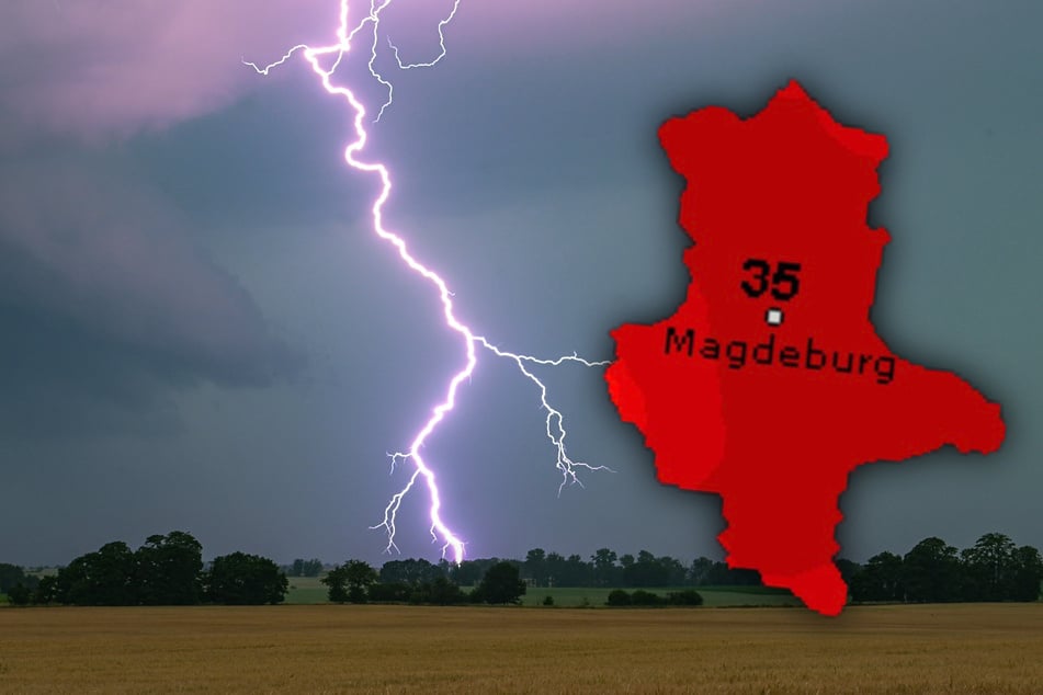 Die Hitzewelle bringt Unwetter nach Sachsen-Anhalt. (Symbolbild)