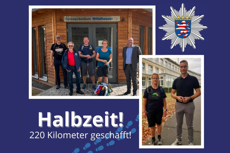 Zuletzt wurde Sandra Köhler (48) am vergangenen Donnerstag im Polizeipräsidium Westhessen in Wiesbaden von Polizeipräsident Felix Paschek (46) sowie am Dienstag im Polizeipräsidium Mittelhessen in Gießen empfangen.
