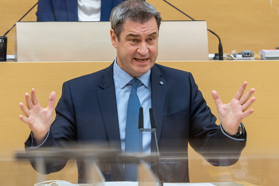 Kampf gegen das Coronavirus: Bayerns Ministerpräsident Markus Söder (54, CSU) ist aufgrund der Entwicklung im Freistaat äußerst besorgt.