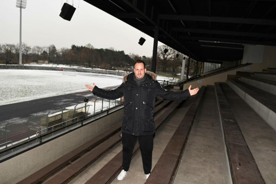 Mister TeBe? Jens Redlich, der höchst umstrittene Vorstandsvorsitzende von Tennis Borussia.