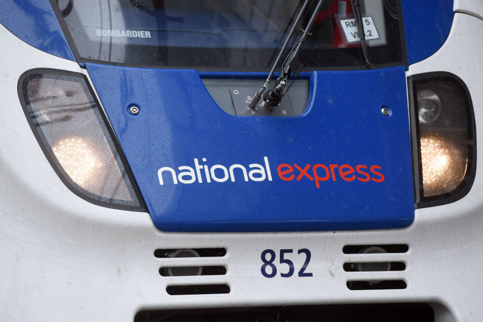 Ein Zug von National Express.