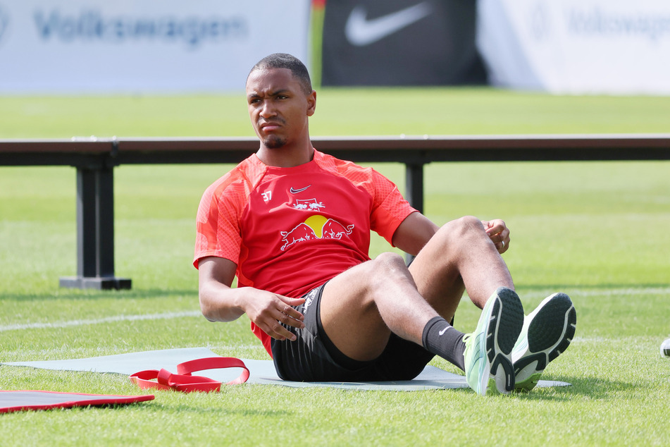 In diesem Jahr konnte Abdou Diallo (26) für RB Leipzig noch keine Minute auf dem Platz stehen.