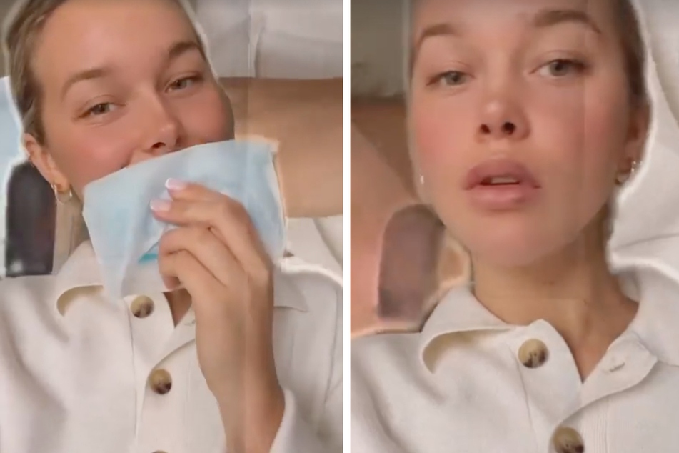 Anna-Maria Schimanski (23) steht zu ihrem Beauty-Eingriff.