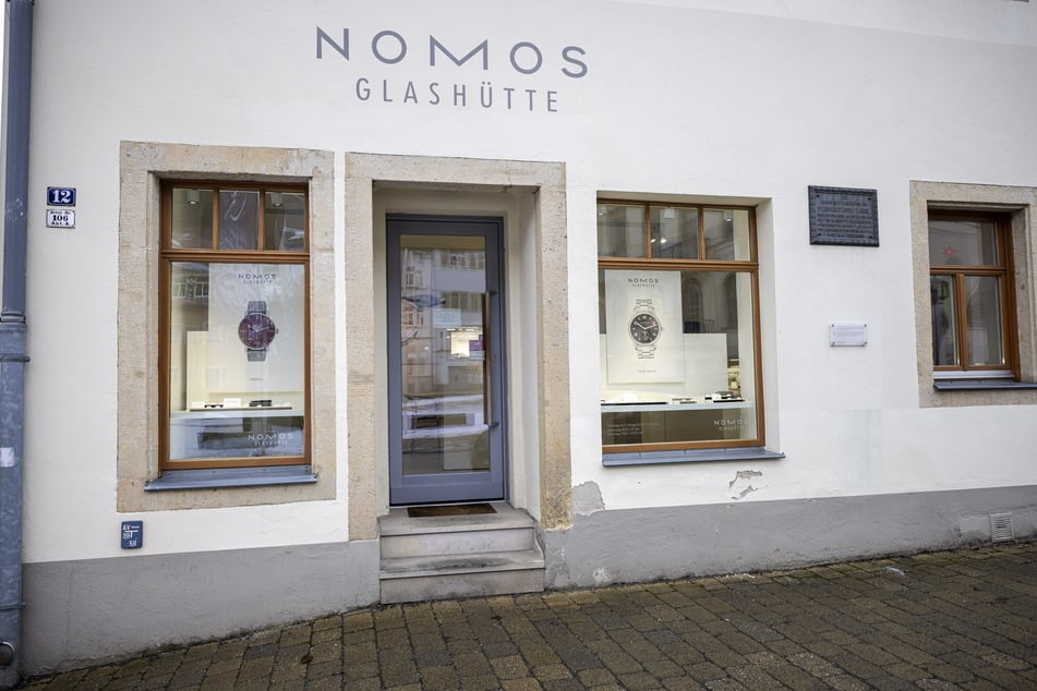 Diese Filiale in Glashütte wurde überfallen.