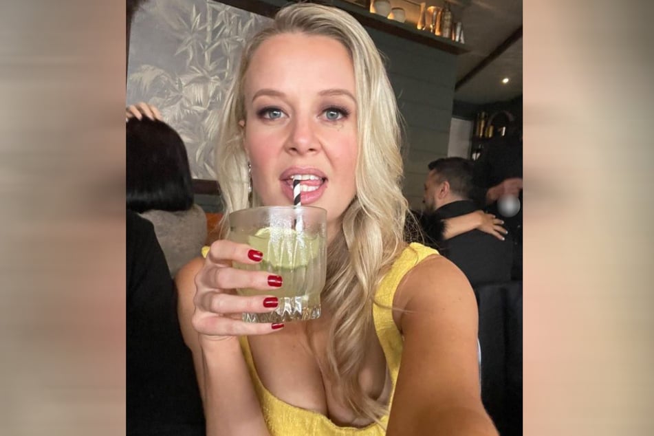 Dating-Expertin Jana Hocking (38) auf einem Instagram-Selfie.