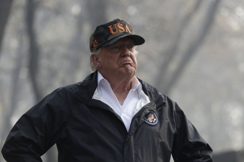 Donald Trump äußerte sich sehr fragwürdig zu den Waldbränden in Kalifornien.