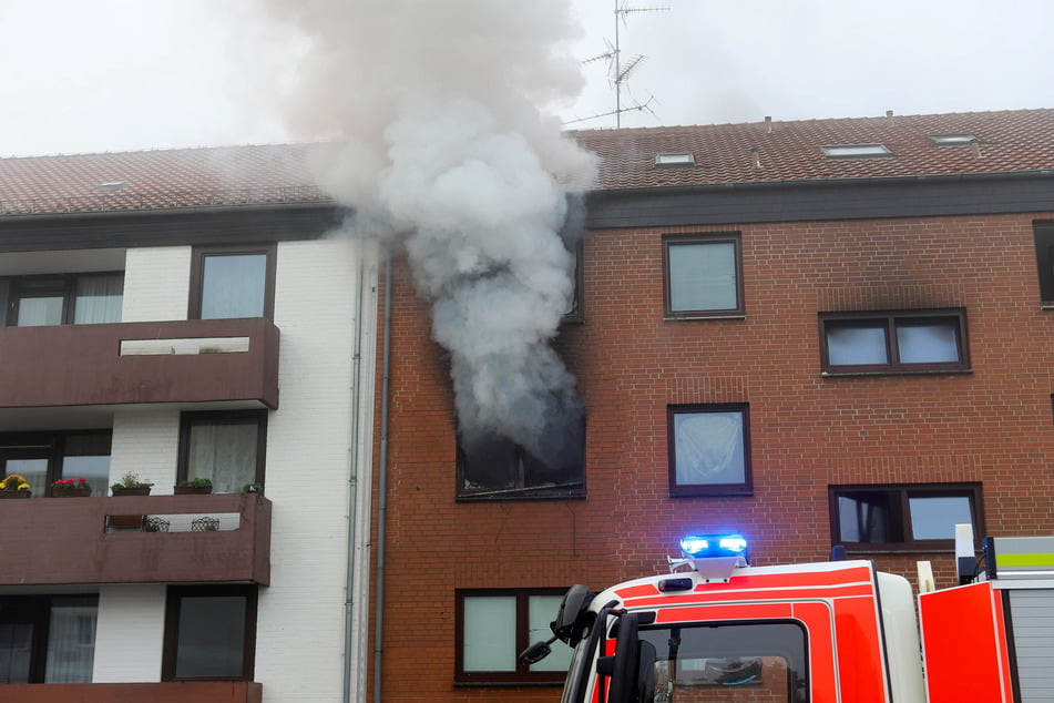 In Göttingen brannte am Dienstag ein Mehrfamilienhaus.