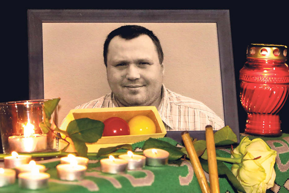 René Quaschnewski (†45) starb nachdem ein Betrunkener ihn mit seinem Roller erfasst hatte.